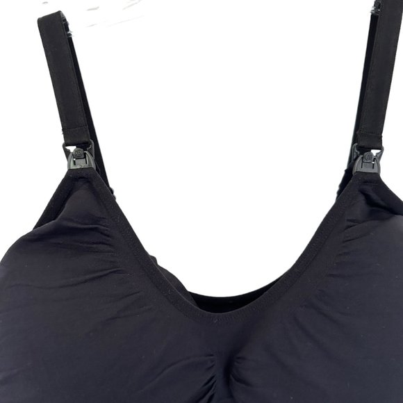 Kindred Bravely Sublime Hands-Free Pumping & Nursing Black Tank Size XL - Picture 6 of 11